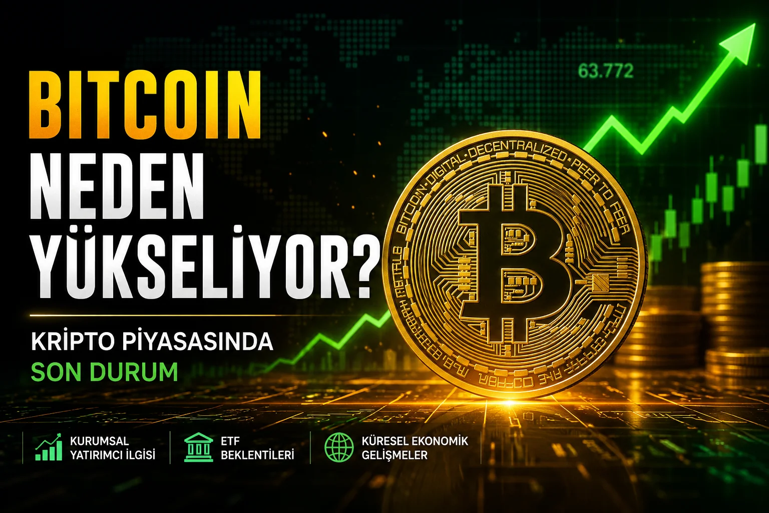 Bitcoin Neden Yükseliyor? Kripto Piyasasında Son Durum