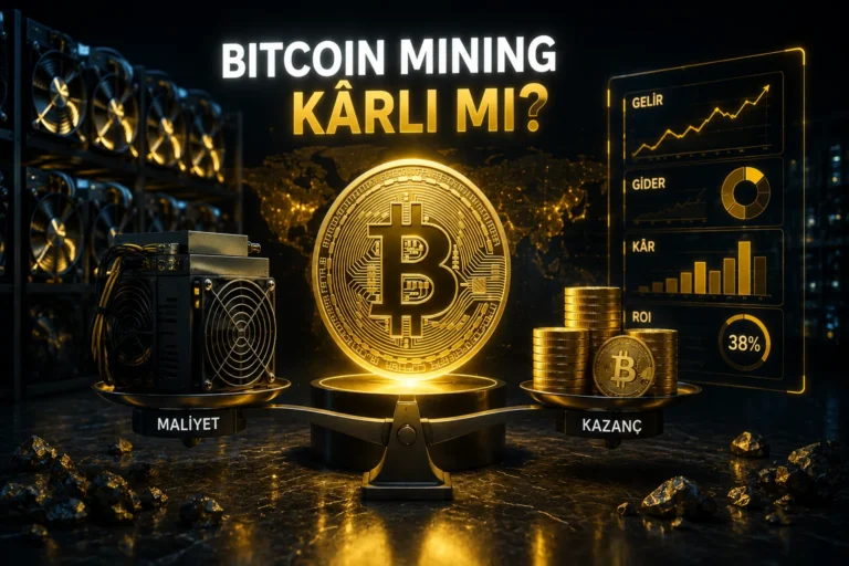 Bitcoin Mining Karlı mı? Maliyet Elektrik ve Kazanç Analizi