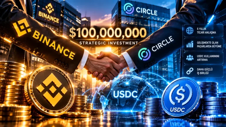 Binance, Circle’a 100 Milyon Dolar Yatırdı: USDC İçin Yeni Dönem mi Başlıyor?
